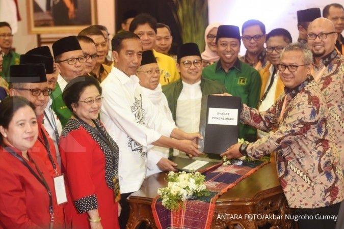Resmi, Jokowi-Ma'ruf Amin daftar ke KPU sebagai paslon capres-cawapres