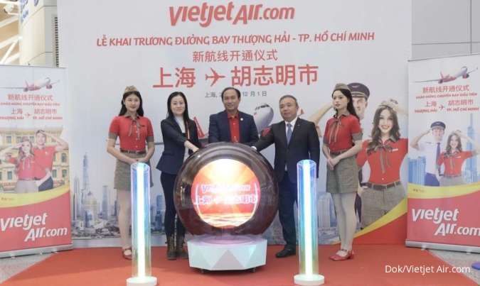 Penerbangan Perdana Ho Chi Minh City ke Shanghai dengan Tarif Promo Mulai 6-12Des2023