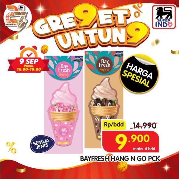 Promo 9.9 Superindo Spesial 9 September 2024
