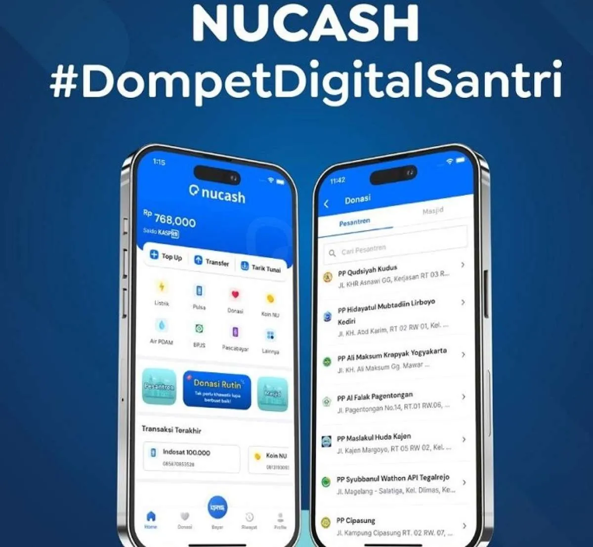 Dompet Digital Santri Nucash Resmi Diluncurkan