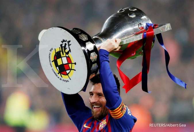 Lionel Messi pergi dari Barcelona ke PSG, Kylian Mbappe jadi pertanyaaan