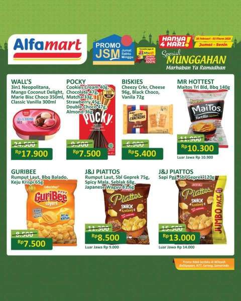 Promo JSM Alfamart 28 Februari-3 Maret 2025