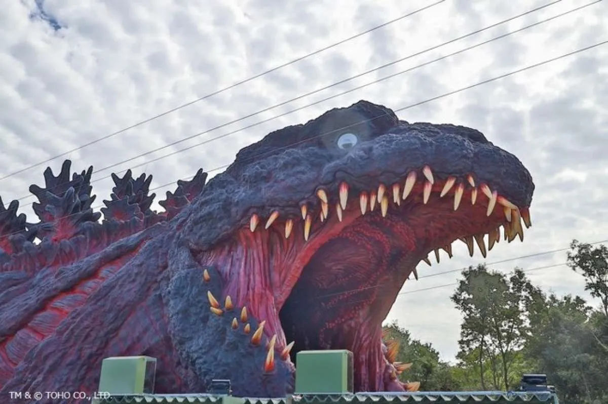 Patung Godzilla raksasa di Jepang sudah dibuka untuk umum, begini penampakannya