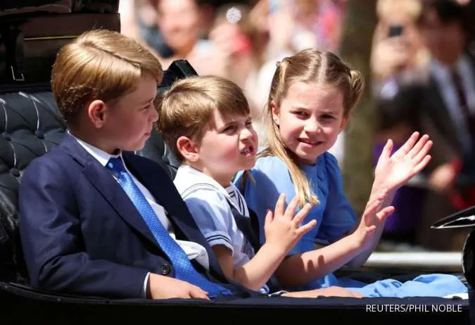 BRITAIN-ROYALS/Putra putri Pangeran William