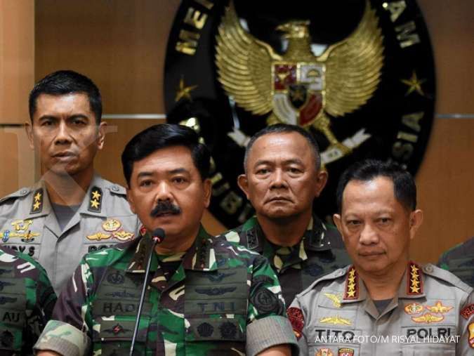 TNI mendeteksi ada provokasi dari pihak yang tidak menerima hasil pemilu