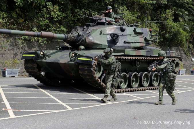 China Makin Agresif, Taiwan Siapkan Skenario Perang dan Hadapi Blokade