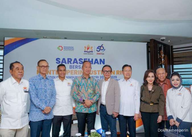 Menperin Gandeng Kadin Revisi UU Perindustrian&Perumusan Road Map Indonesia Emas 2045