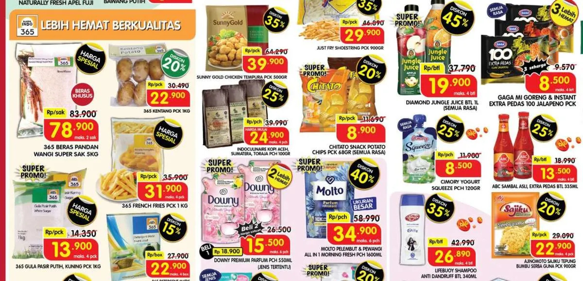 Promo JSM Superindo Hari Ini 9 September 2023, Harga Spesial Belanja di Akhir Pekan