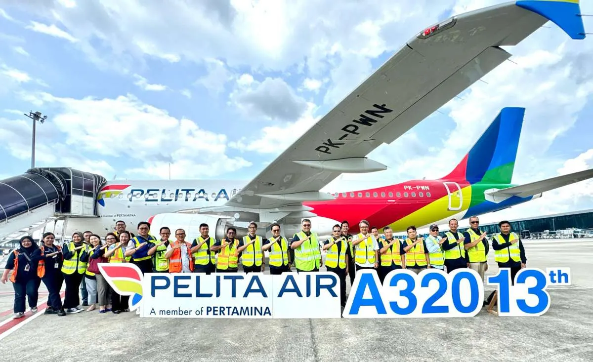 Perkuat Rute Domestik, Pelita Air Sambut Kedatangan Armada ke 13
