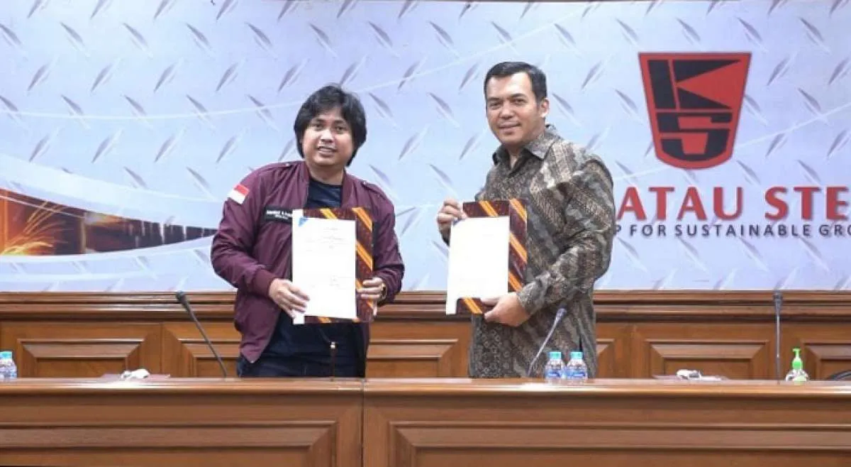 Hipmi dan Krakatau Steel lakukan MoU untuk memajukan industri baja nasional