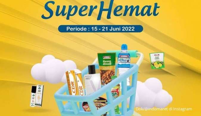 Promo Indomaret Super Hemat di 16 Juni 2022, Belanja dengan Banyak Potongan Harga