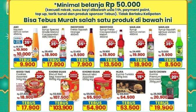 Promo Sirup Mulai Rp 8.000-an di Indomaret, Berlaku sampai 5 Maret 2025