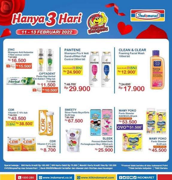 Promo JSM Indomaret Berlaku 11-13 Februari 2022