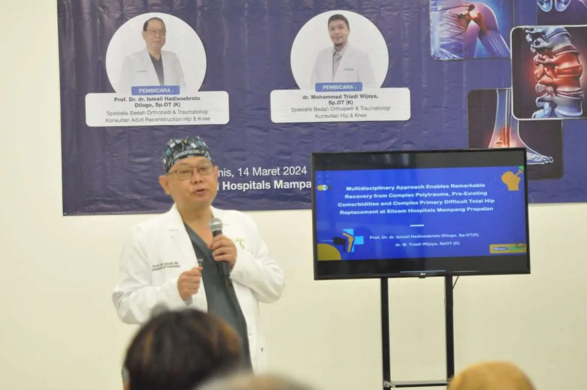 Siloam Hospitals Mampang Mampu Tangani Kasus Tersulit Sendi Tulang dan Pinggul