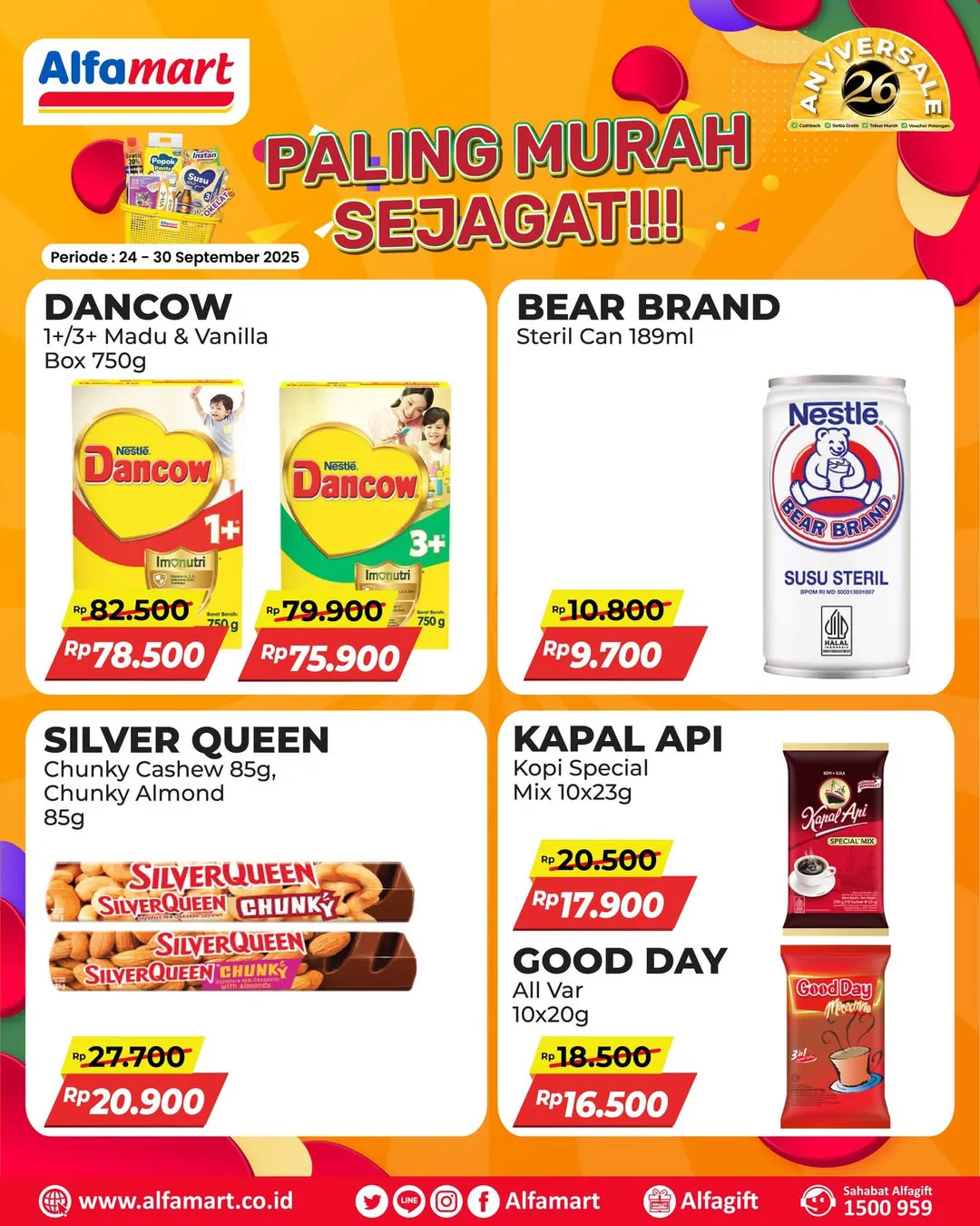 Promo Alfamart Paling Murah 24-30 September 2025