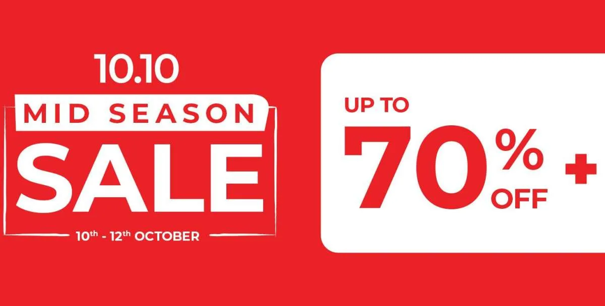 Promo 10.10 Sport Station 10-12 Oktober 2025, Belanja Untung Diskon sampai 70%
