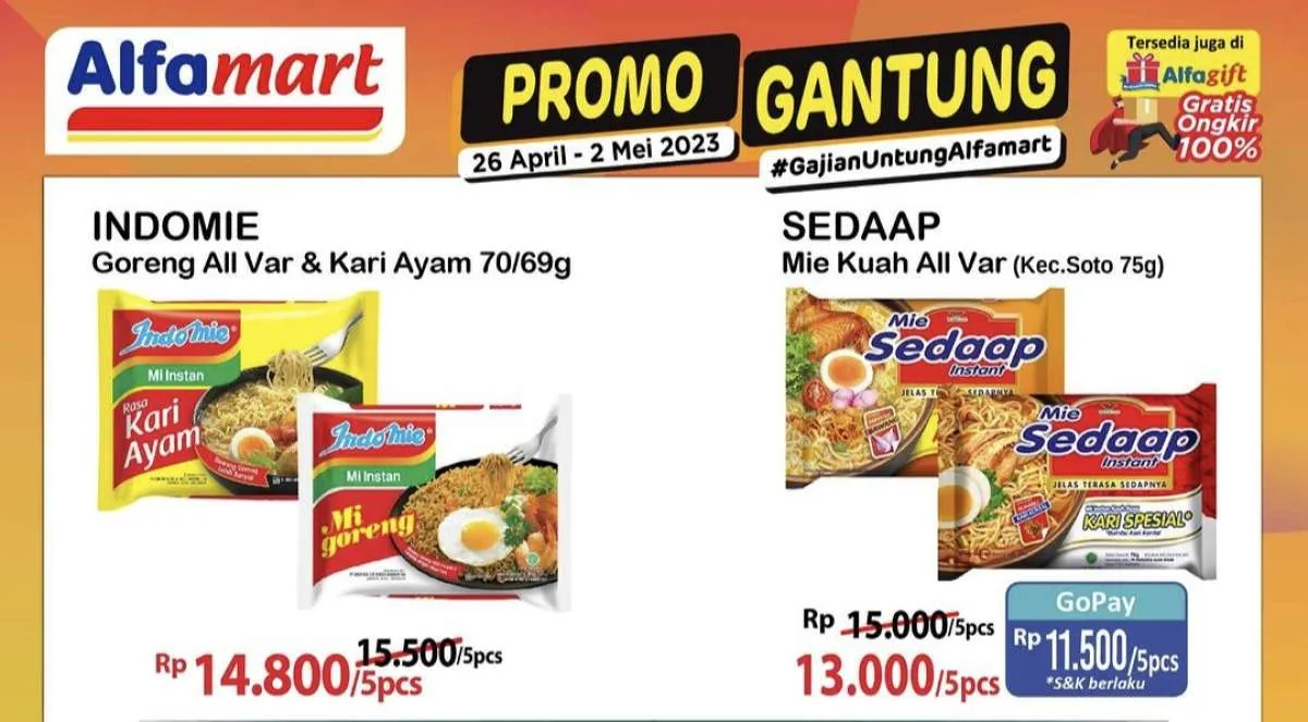 Promo Alfamart Gantung Hari Terakhir (2/5/2023), Masih Banyak Potongan Harga Menarik
