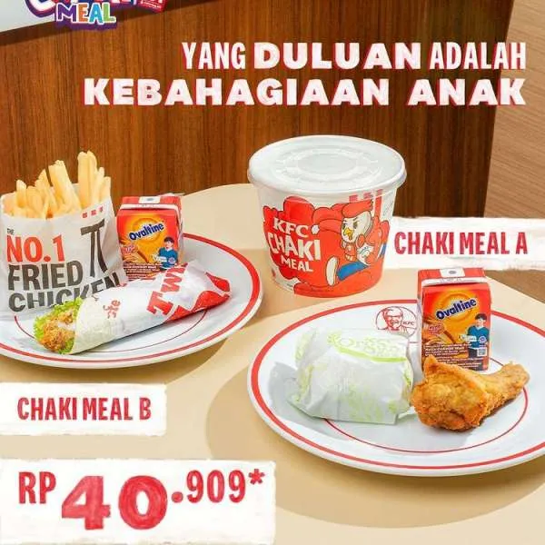 Promo KFC Paket Chaki Meal Khusus November 2022