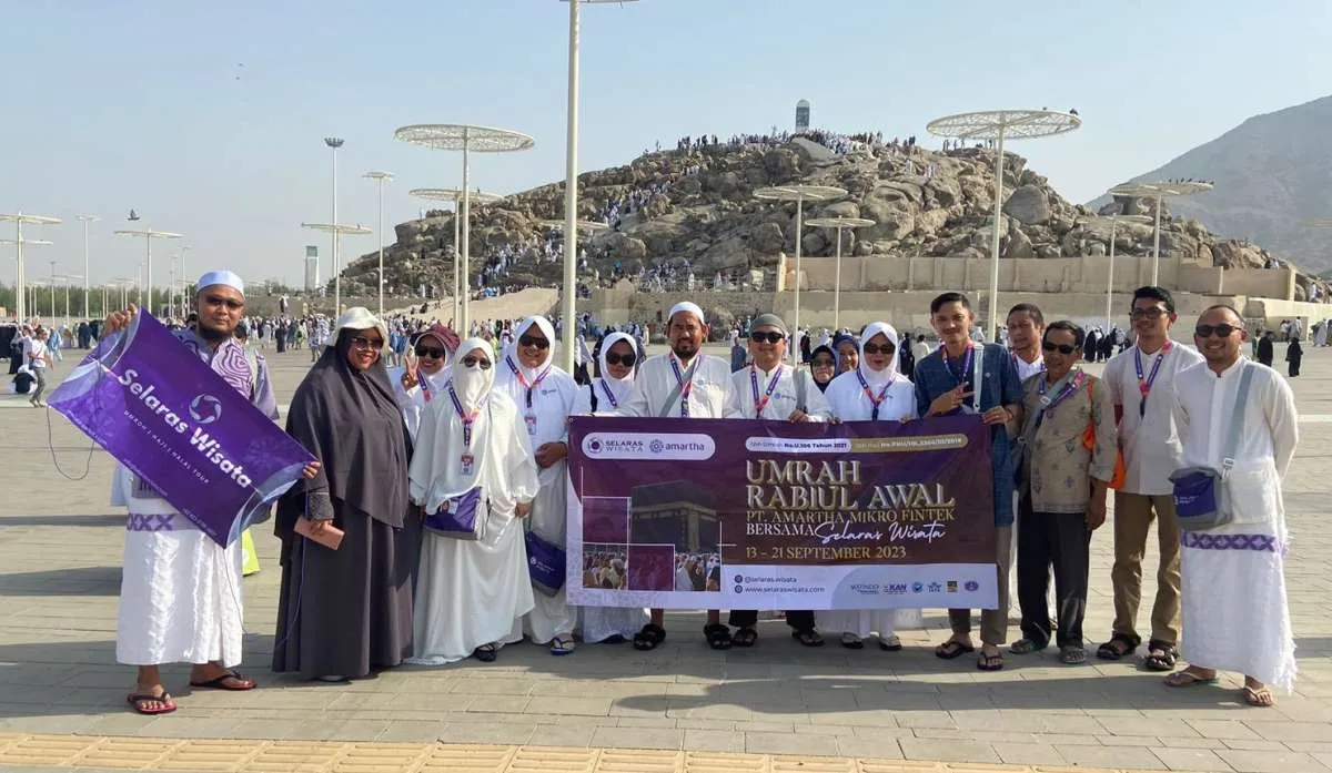 Amartha Berangkatkan Karyawan Berprestasi Ibadah Umroh