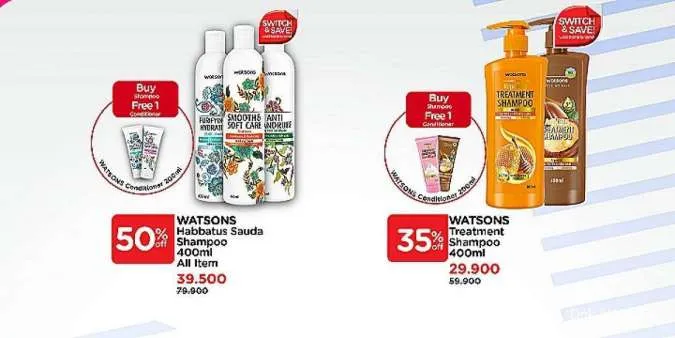 Promo Watsons Weekend Special Periode 15-18 September 2022