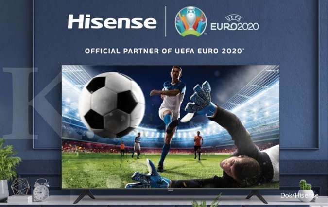 Jadi sponsor EURO 2020, Hisense luncurkan TV Android di Indonesia