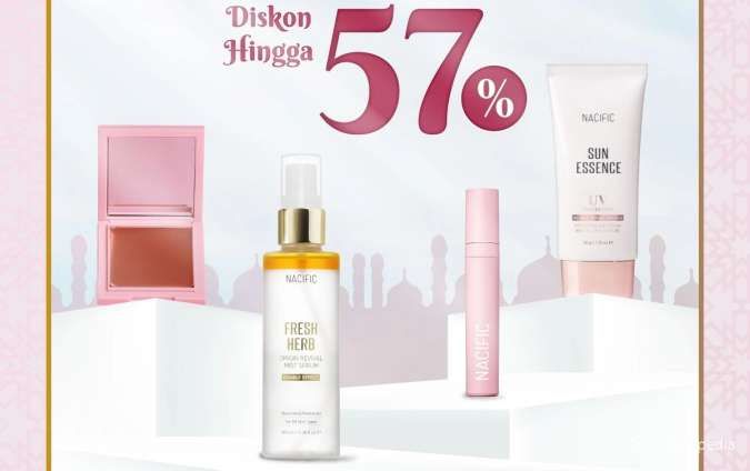 Promo Skincare & Makeup Nacific s/d 11 April 2023, Ada Diskon hingga 57% Menanti Anda