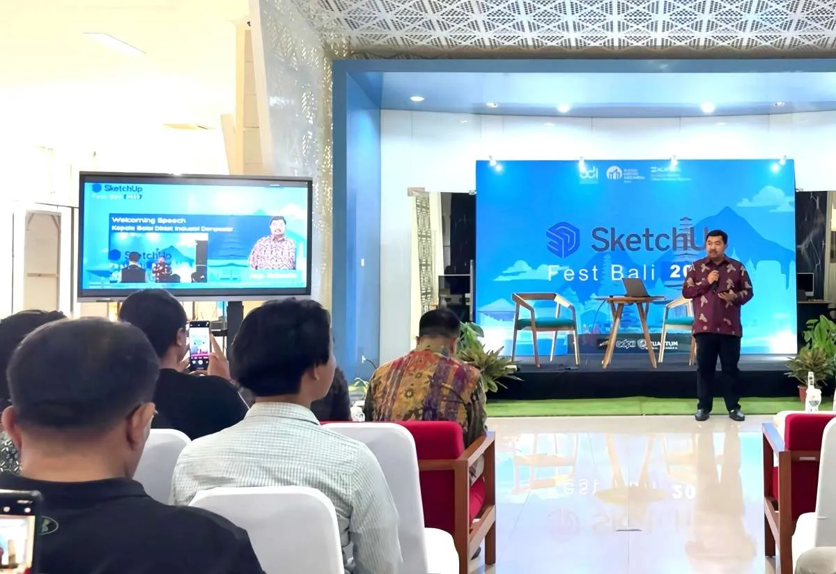 Tumbuhkan Industri Kreatif, Kemenperin Gelar SketchUp Fest Bali 2025
