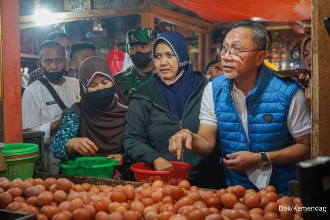 Mendag Zulhas Targetkan Digitalisasi 1.000 Pasar Rakyat dan Sejuta Pedagang UMKM