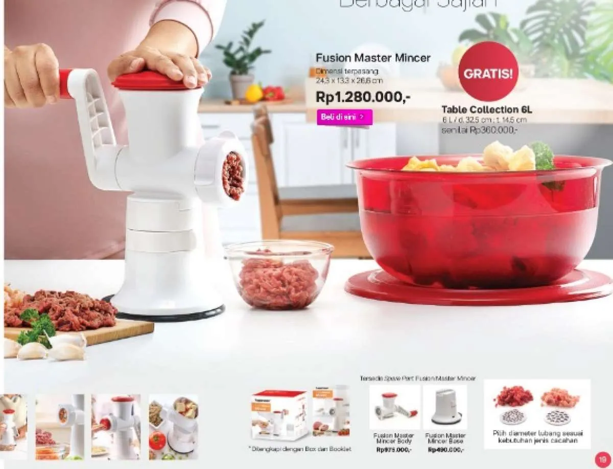 THR sudah dikantongi, ada banyak harga murah di katalog promo Tupperware April 2021