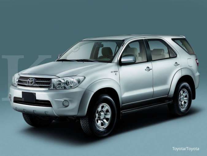 Harga mobil bekas Toyota Fortuner