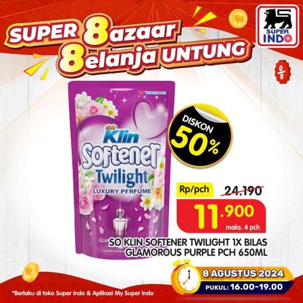 Promo 8.8 Superindo 8 Agustus 2024