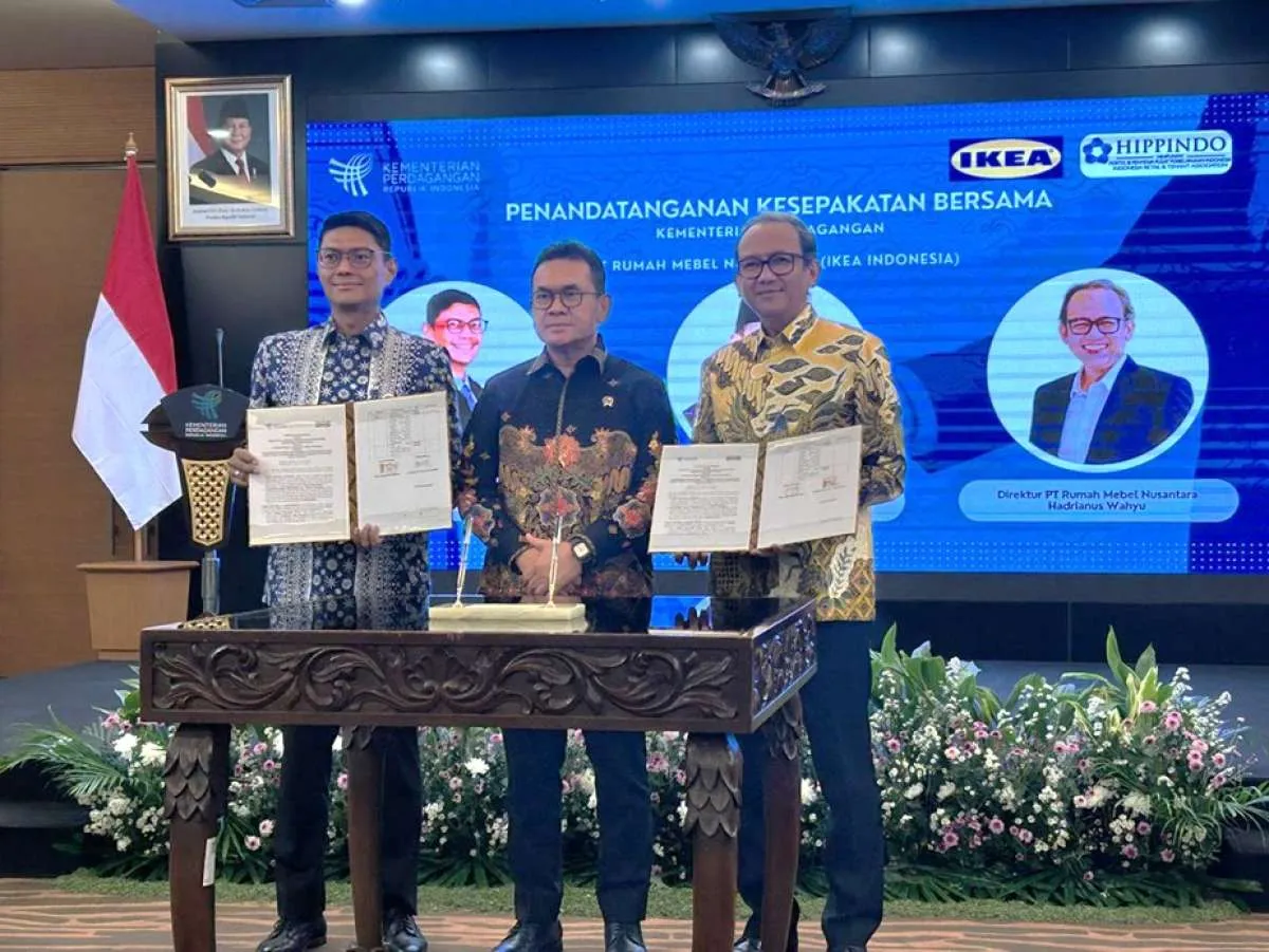 IKEA Indonesia Teken Nota Kesepahaman Bersama Kemendag untuk Dukung UMKM di Indonesia