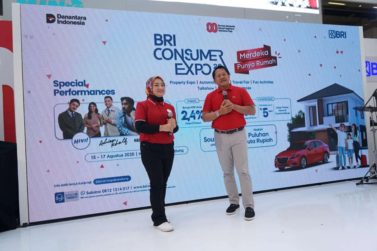 Gelar Consumer Expo 2025, BRI Hadirkan Suku Bunga KPR Ringan Mulai 2,40%