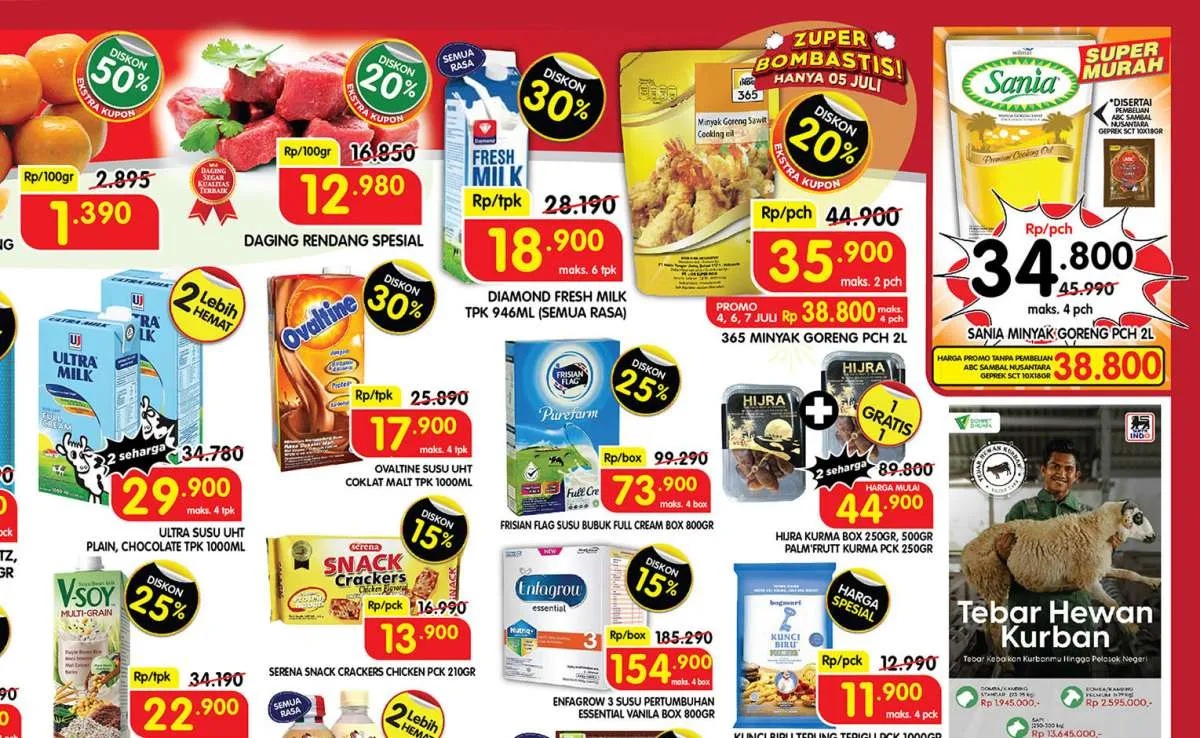 Promo Superindo hingga 7 Juli 2022 untuk Harga Hemat Sebelum Masuk Akhir Pekan