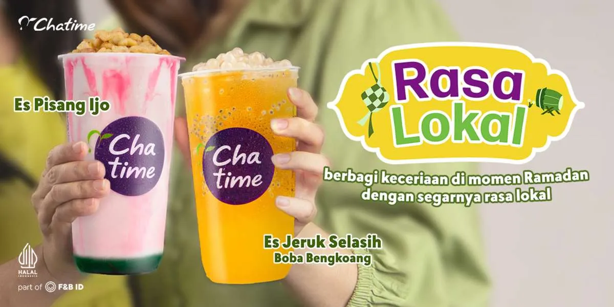 F&B ID Luncurkan Chatime Es Pisang Ijo dan Es Jeruk di Momen Ramadan