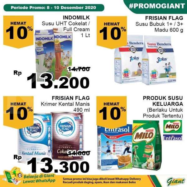 Promo Giant weekday 8-10 Desember 2020 