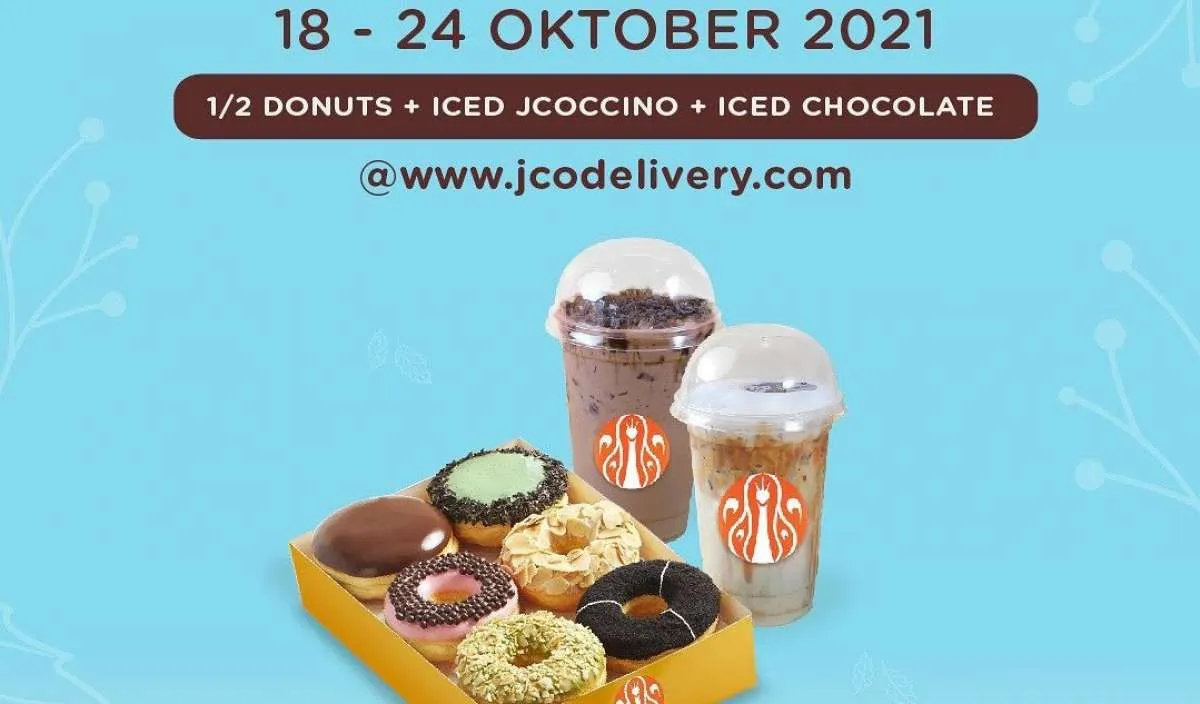 Promo J.CO mingguan 18-24 Oktober 2021, beli paket menarik dengan harga spesial