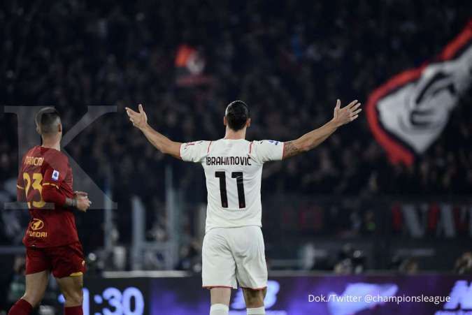 Hasil Liga Italia Serie A AS Roma vs AC Milan: Rossoneri bekuk Giallorossi 1-2