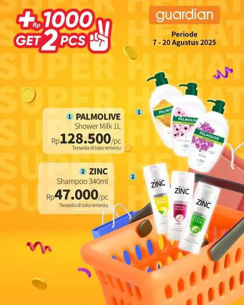 Promo Guardian Super Hemat Periode 7-20 Agustus 2025