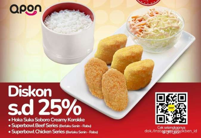 Dapatkan Diskon sampai 25% dengan Promo HokBen x Qpon, Cuma di Desember 2025 Saja