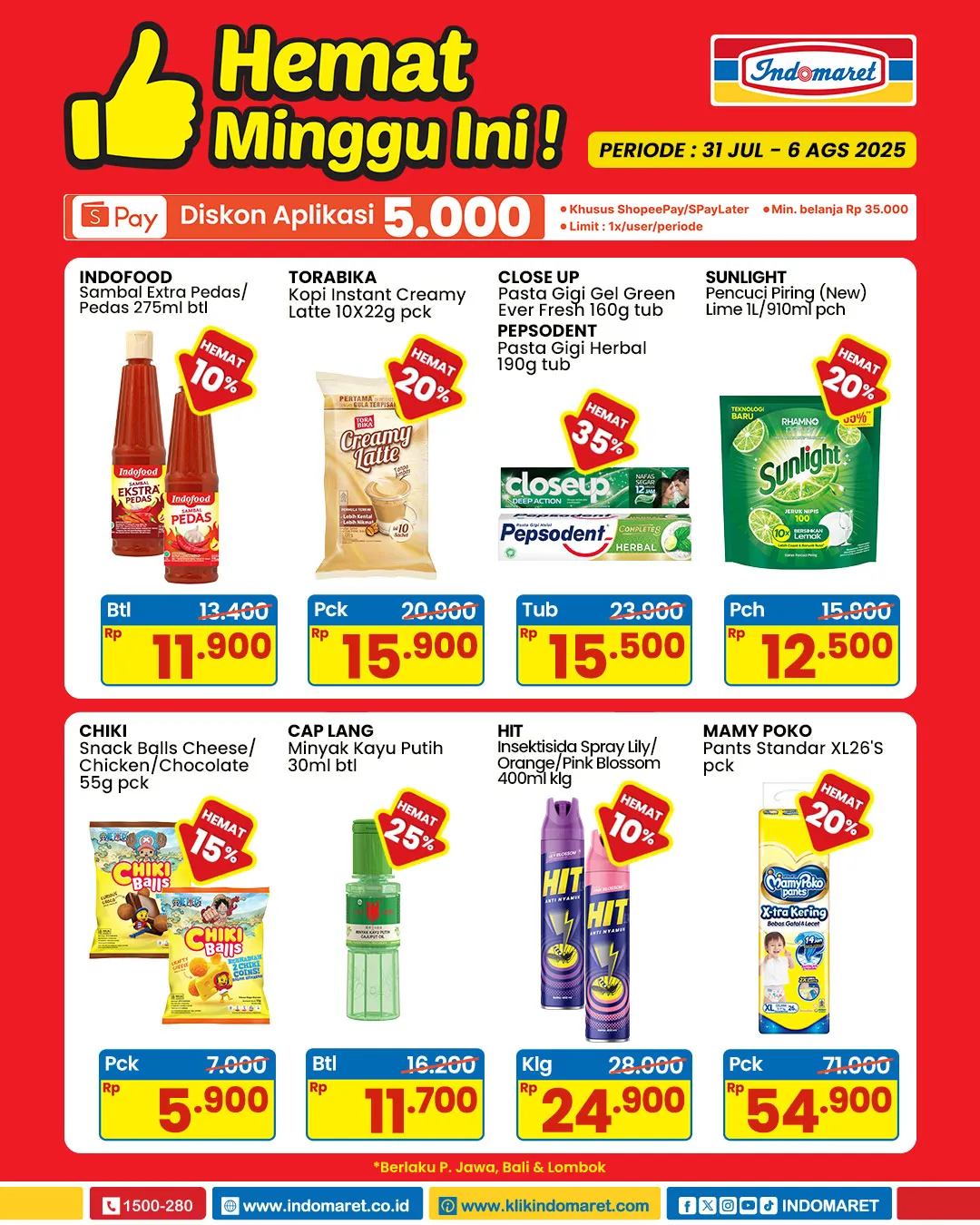 Promo JSM Indomaret Periode 1-3 Agustus 2025