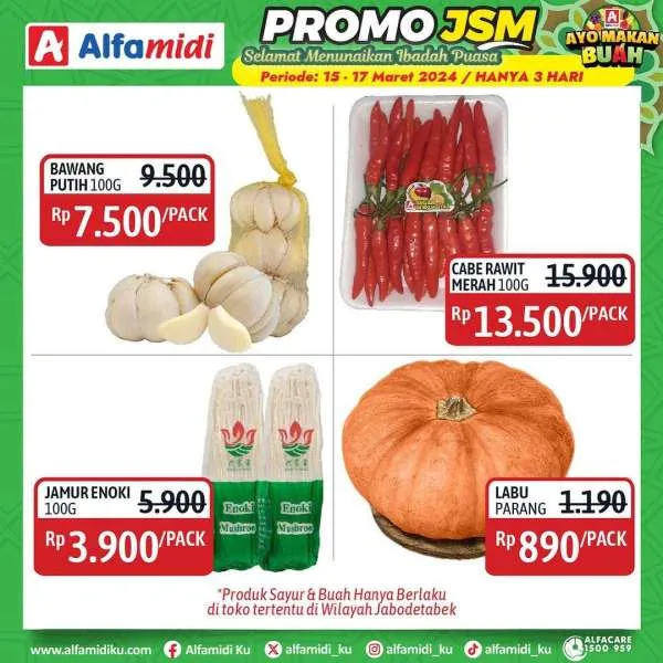 Promo JSM Alfamidi Periode 15-17 Maret 2024