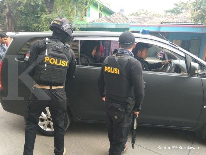 Polisi tangkap suami istri terduga teroris di Tangerang, masih pengantin baru