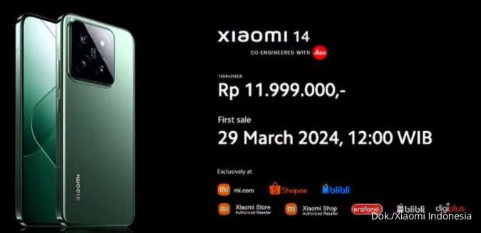 Harga Xiaomi 14 Indonesia
