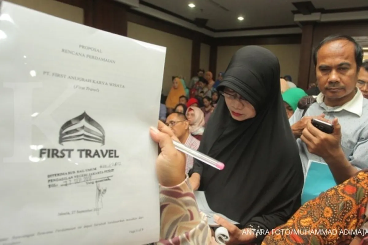 First Travel ajukan revisi proposal perdamaian 