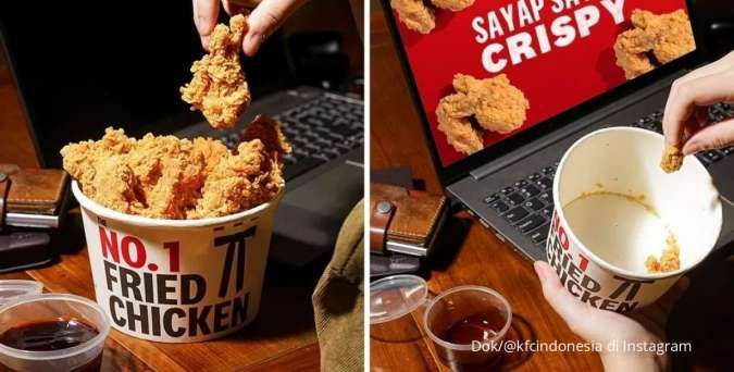 Promo KFC Hari Ini 9 Januari 2023, Paket Personal Snack Bucket Yakiniku Harga Spesial