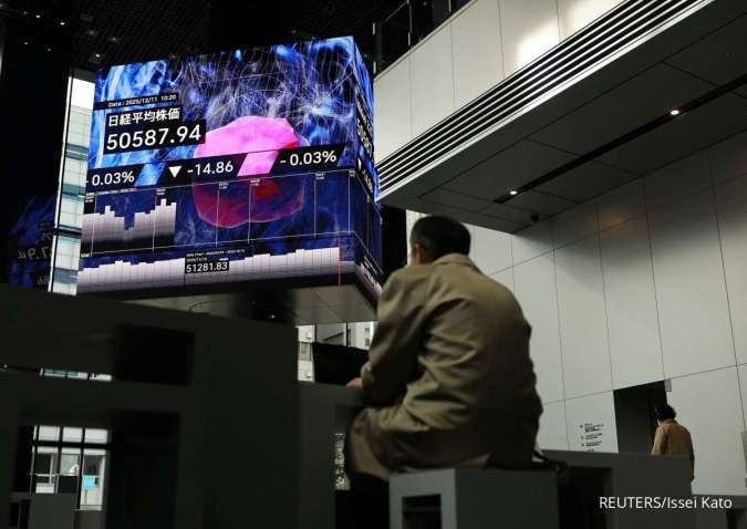 Isu Prospek AI Tekan Saham Teknologi, Nikkei Ambles ke Level Terendah 3 Pekan