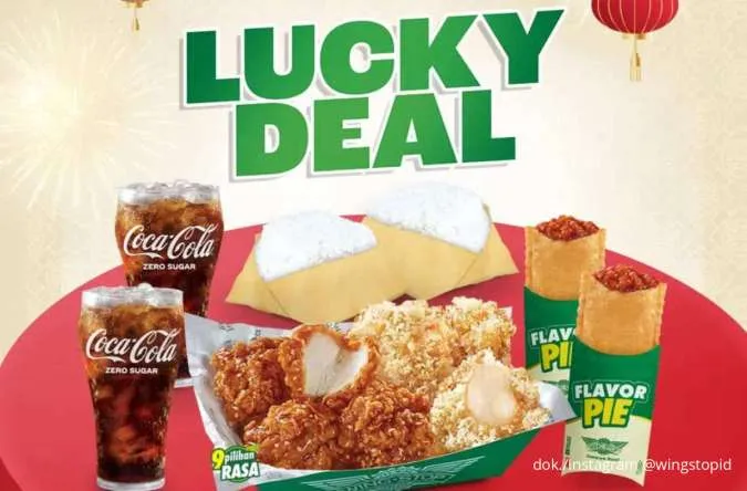 Untung Besar Menyambut Imlek 2026! Wingstop Tebar Promo Lucky Deal, Hemat 50% Lebih