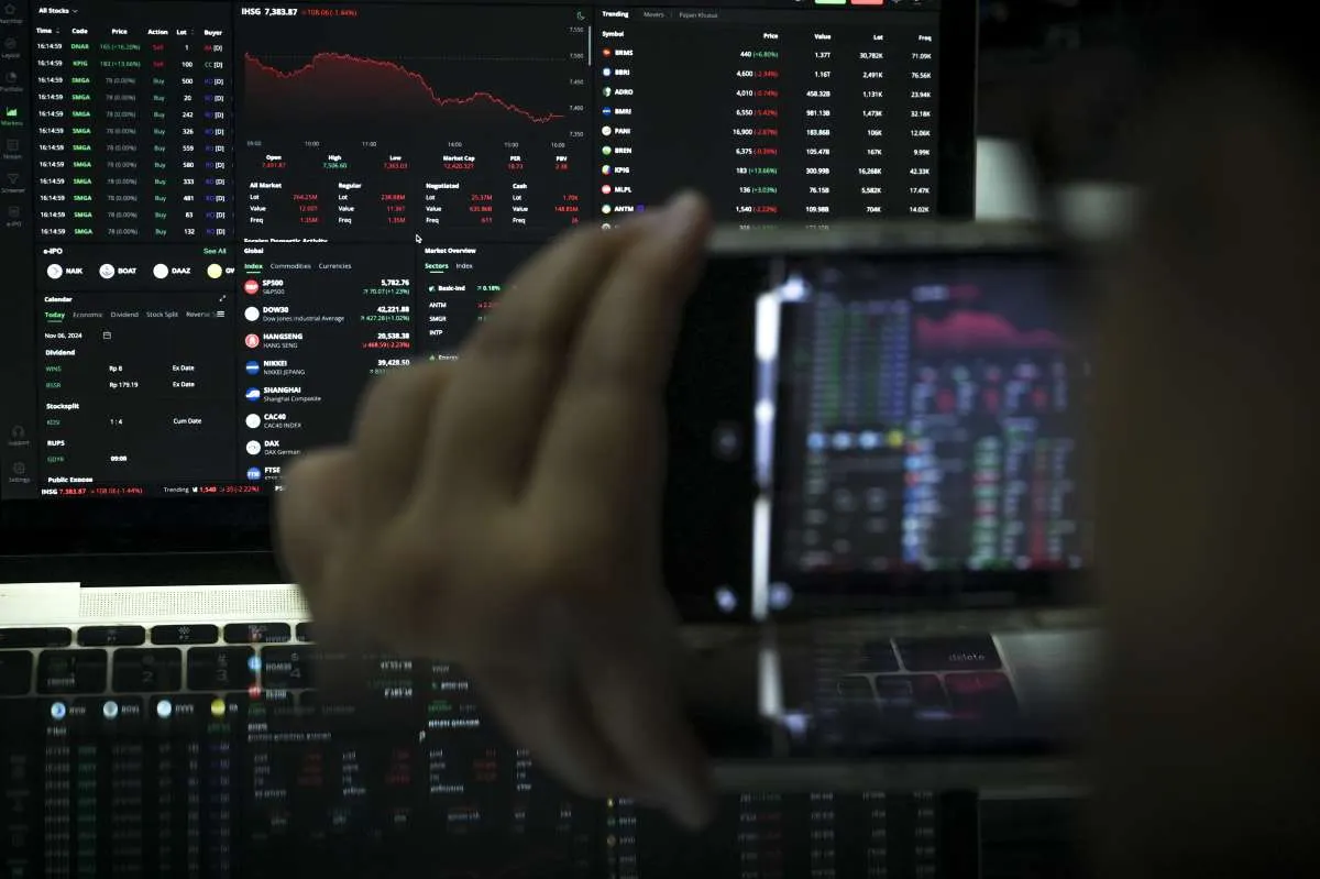 Intip Rekomendasi Saham PTBA, GOTO, DOID Untuk Perdagangan Kamis (14/11)