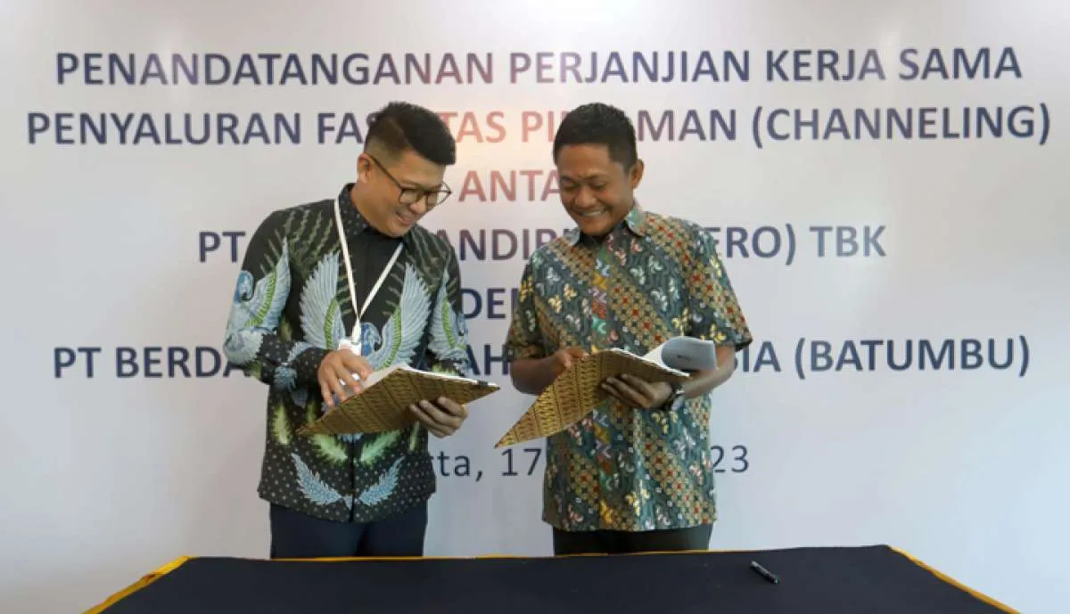 Gandeng Batumbu, Bank Mandiri Targetkan Penyaluran Kredit UMKM Rp 50 Miliar